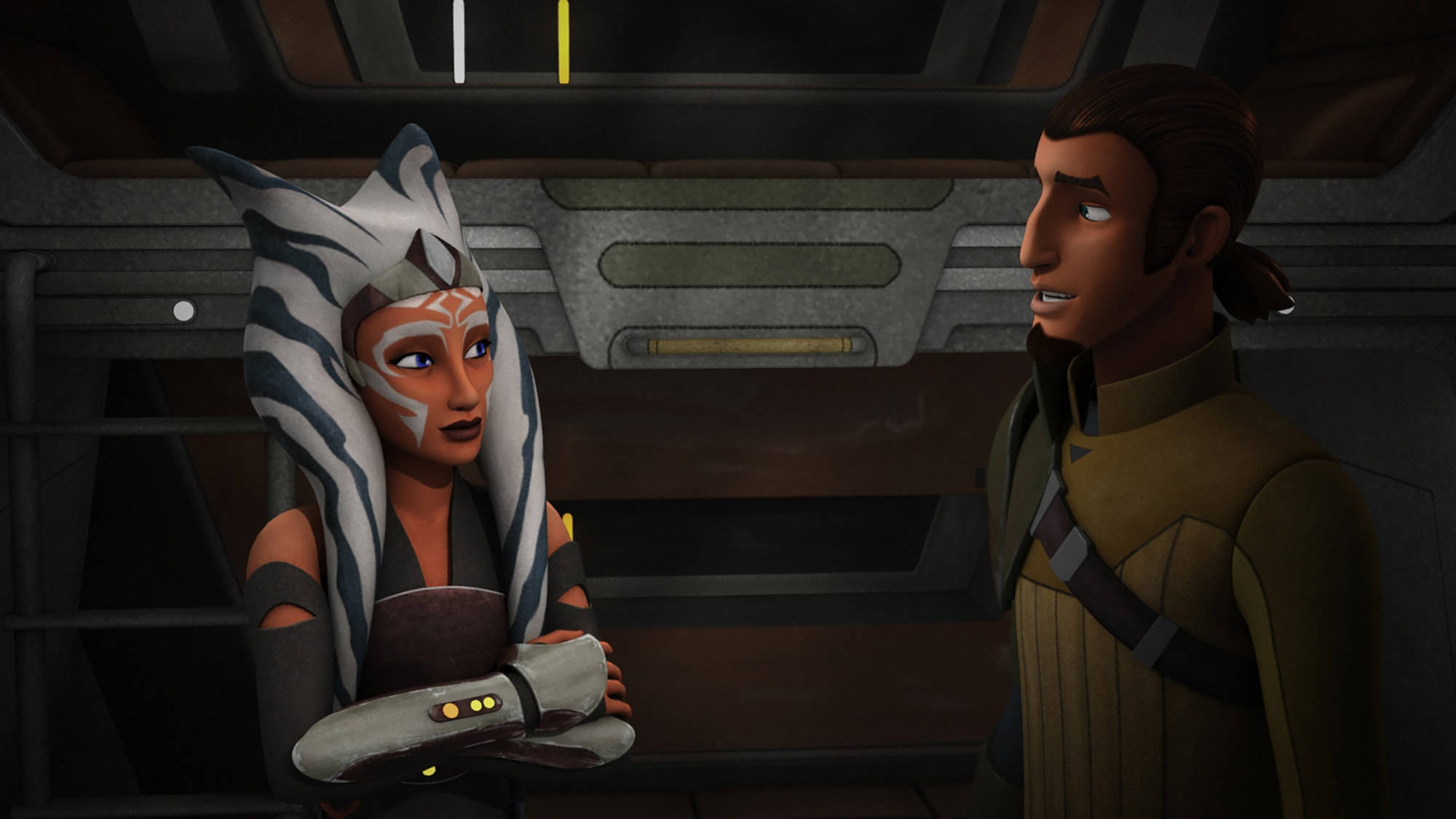 Related Ahsoka Facing Kanan <b>Jarrus</b> Tales Of The Jedi Wallpaper.