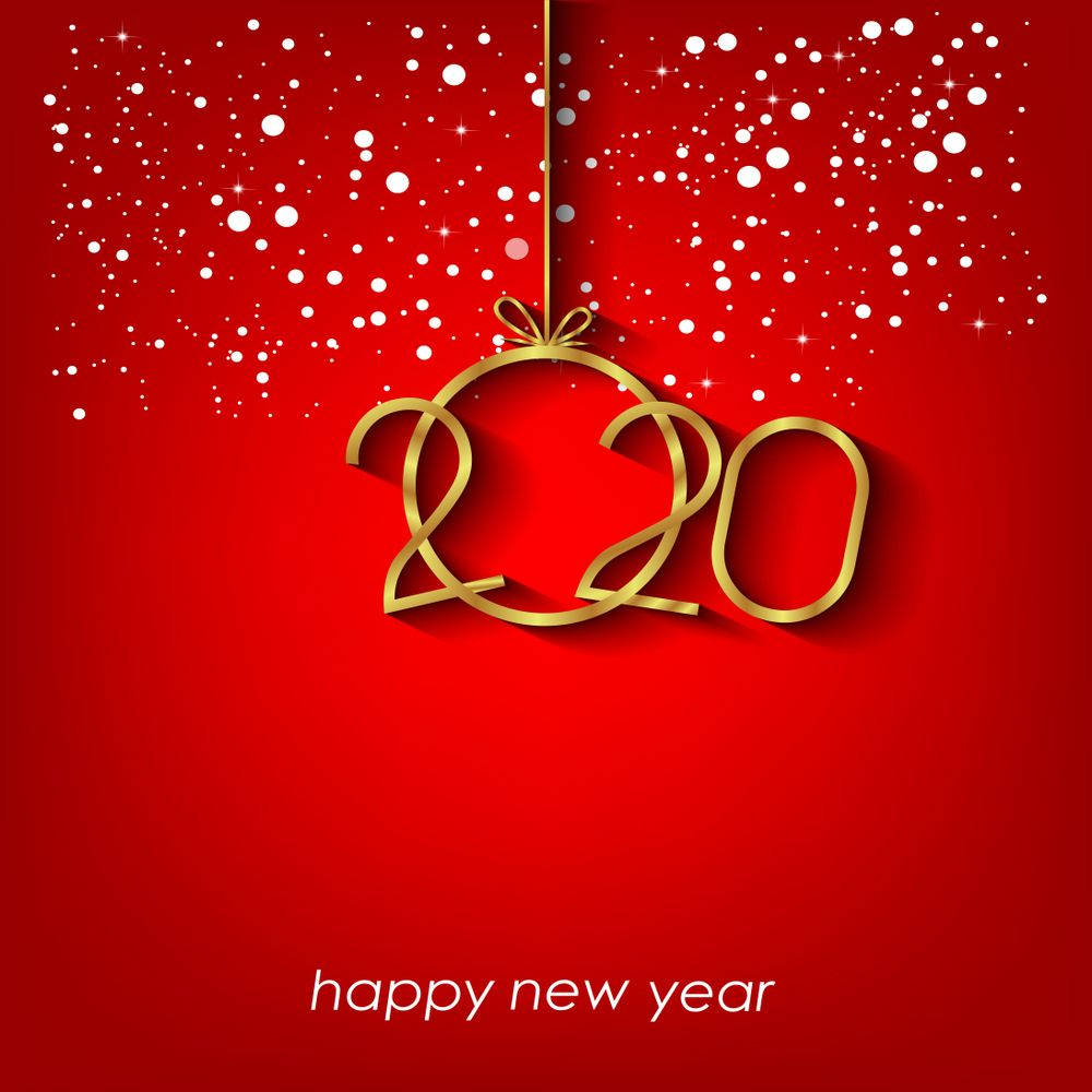 1000x1000 Happy New Year Wallpaper 2020. Happy New Year - Hd Wallpaper