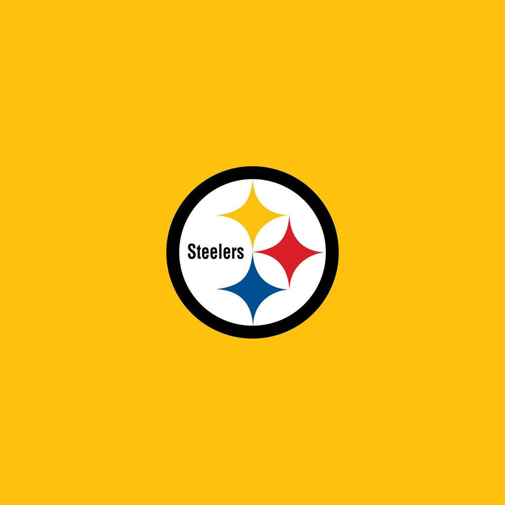 1024x1024 Ipad Wallpaper With The Pittsburgh Steelers Team Logos. Digital Wallpaper