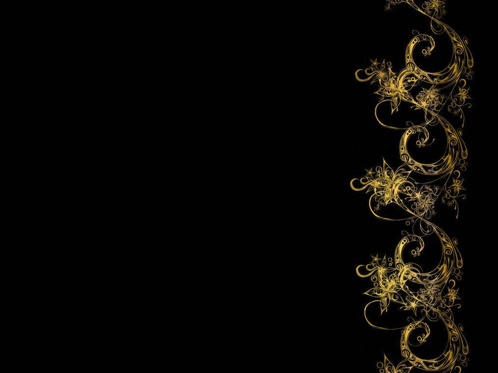 1024x768 Black And Gold Wallpaper 27066 1024x768 Px Wallpaper