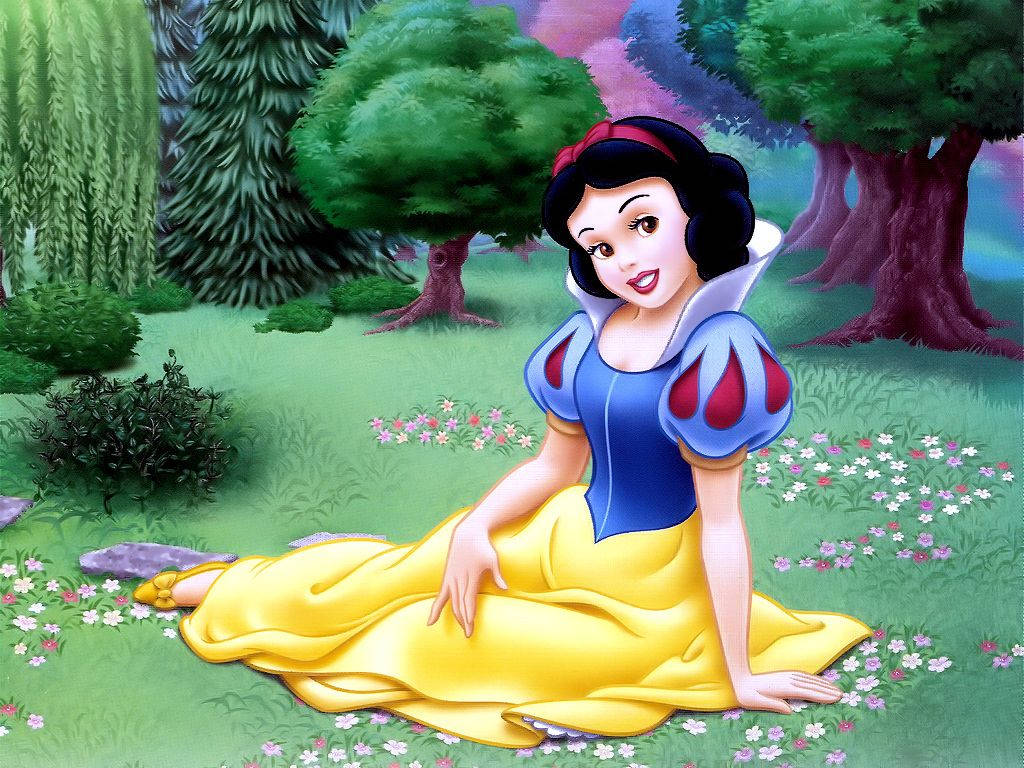 1024x768 Snow White Disney Cartoon Wallpaper Wallpaper