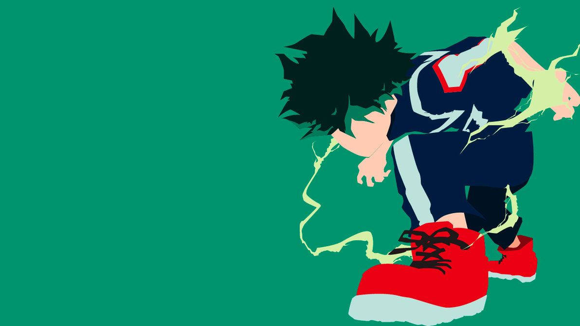 1192x670 Deku Minimalist Wallpaper Wallpaper