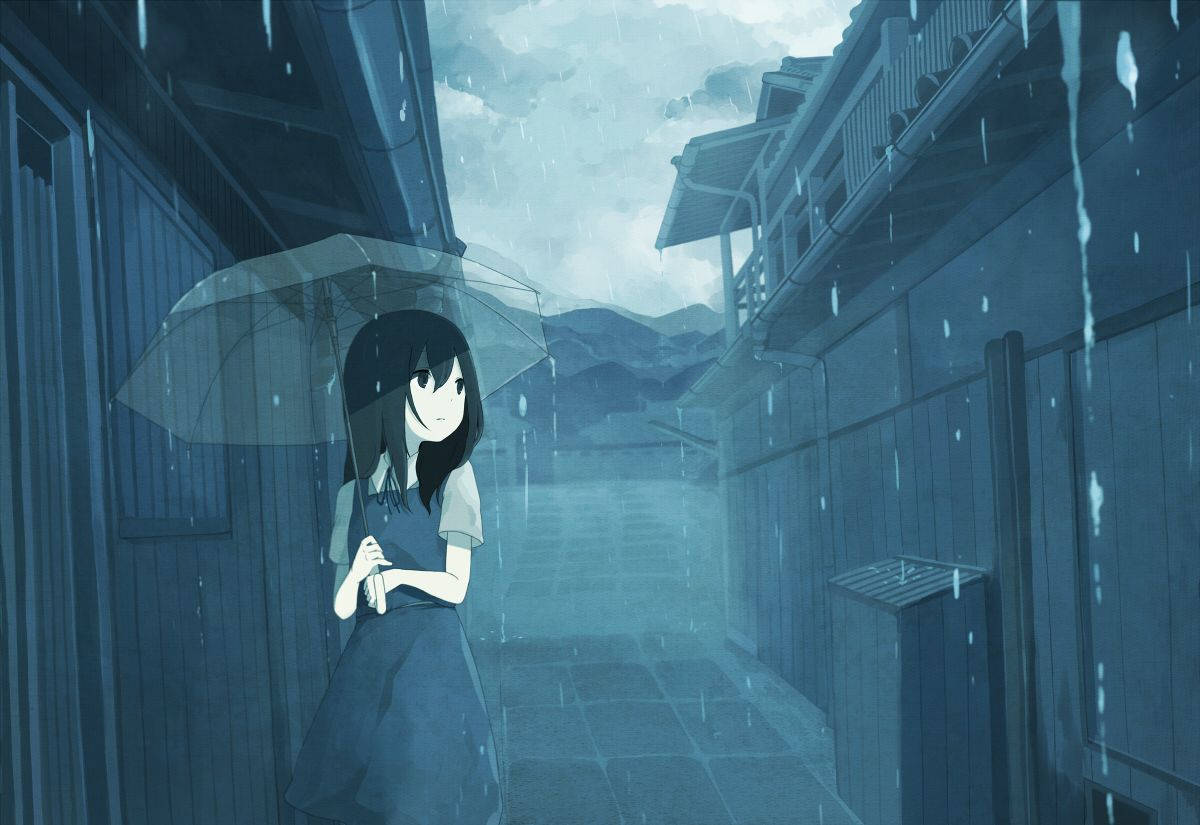 1200x825 Sad Anime Girl Wallpaper 22163 Wallpaper