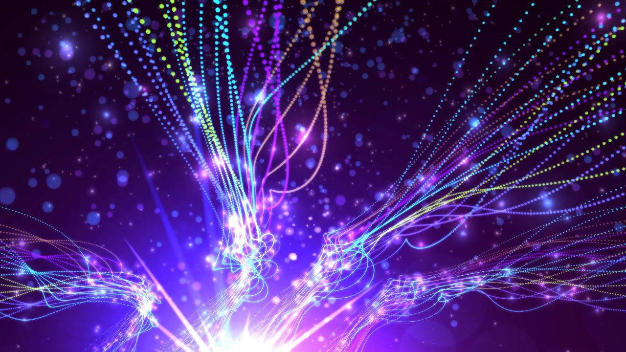 1280x720 4k Moving Background - Colorful Twirling Lines #aavfx Live Wallpaper Wallpaper
