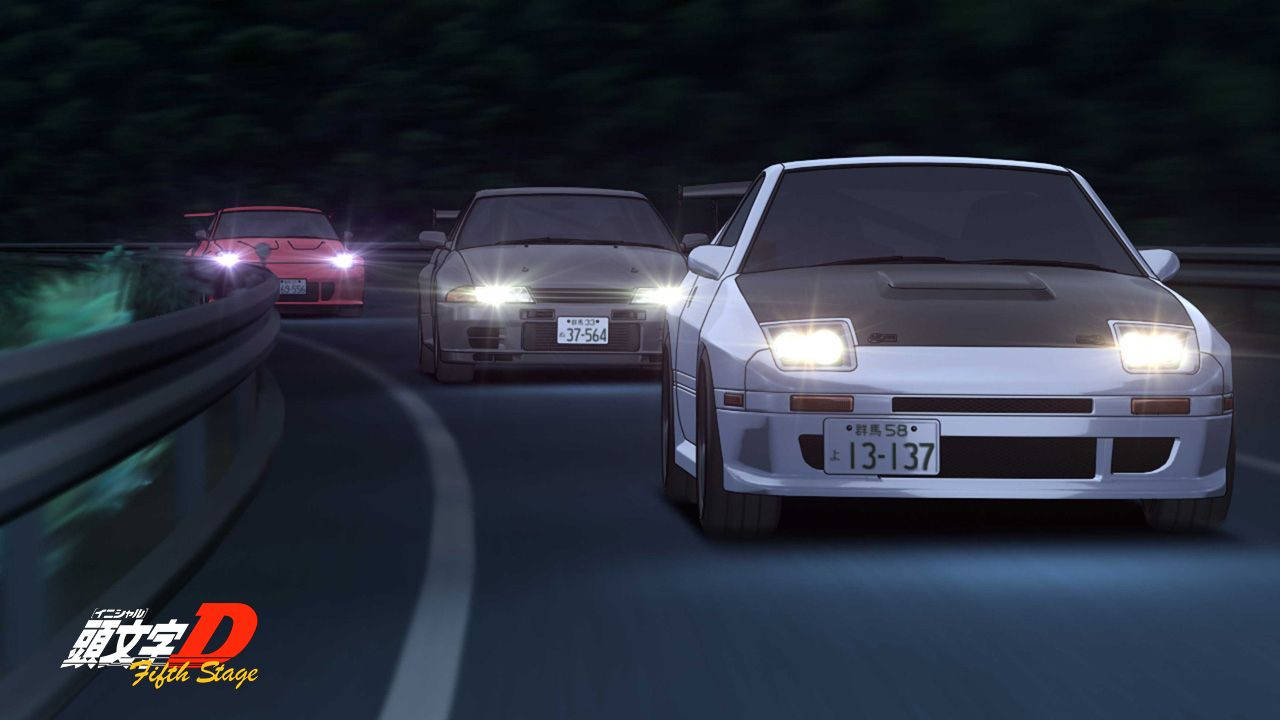 1280x720 Initial D Fc Vs R32, Hd Wallpaper & Background Download Wallpaper