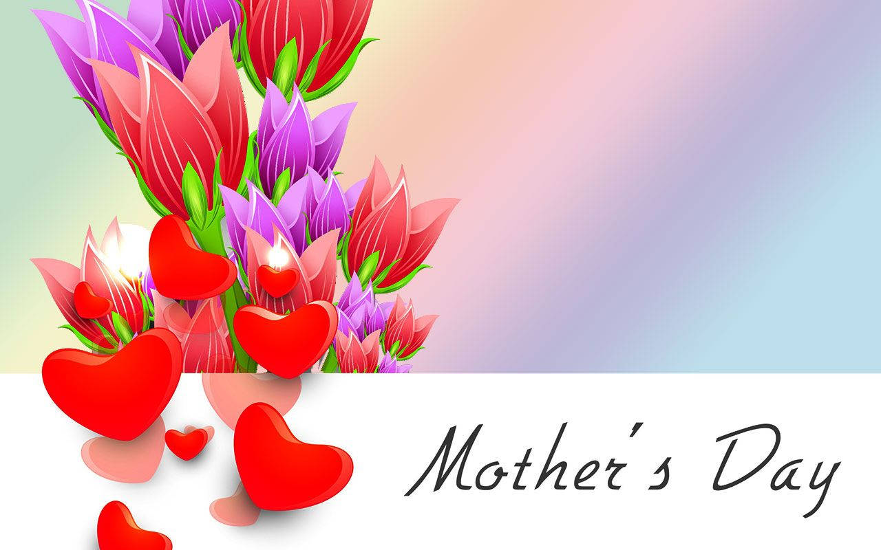 1280x800 Free Mother's Day Background Image Wallpaper