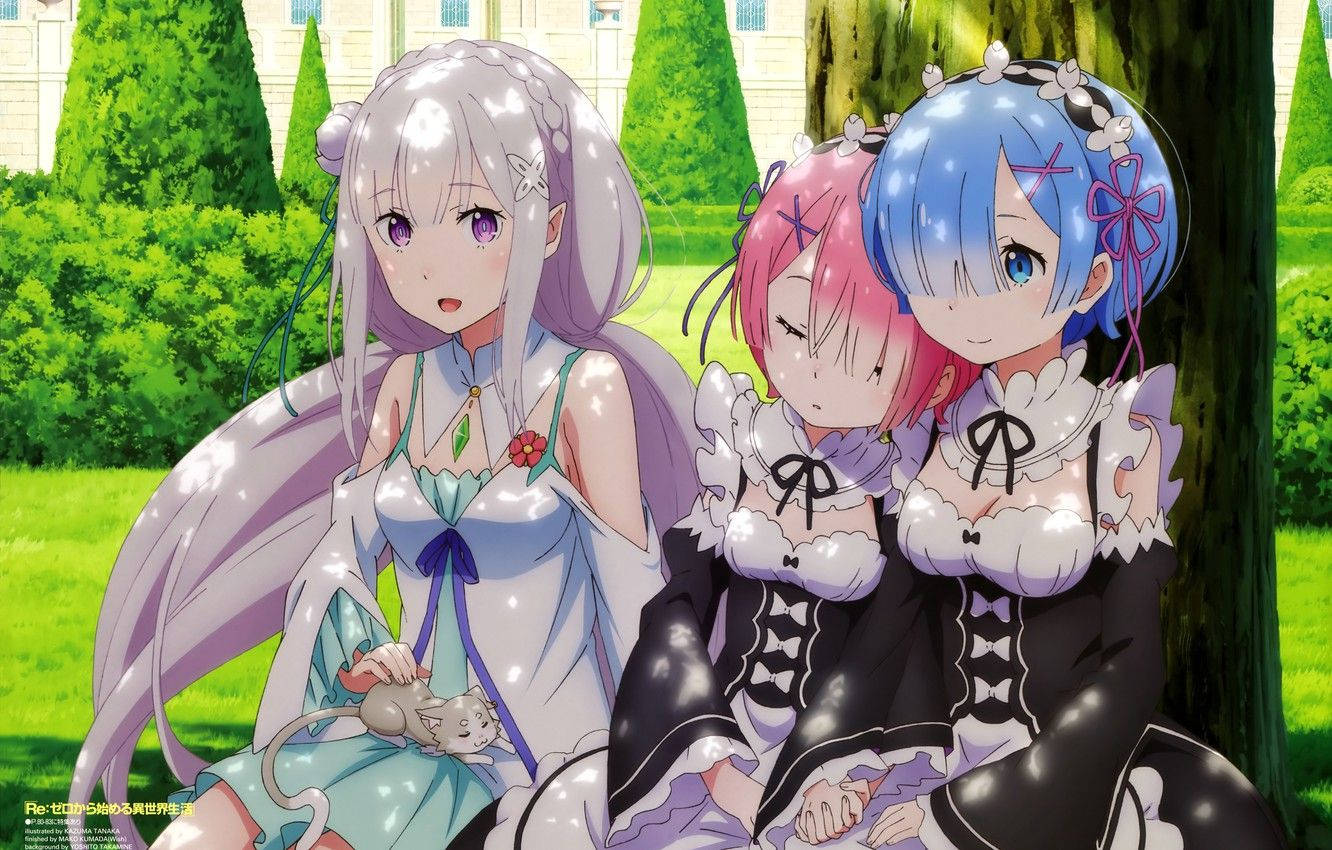 1332x850 Re:zero -starting Life In Another World- Wallpaper 29 Wallpaper