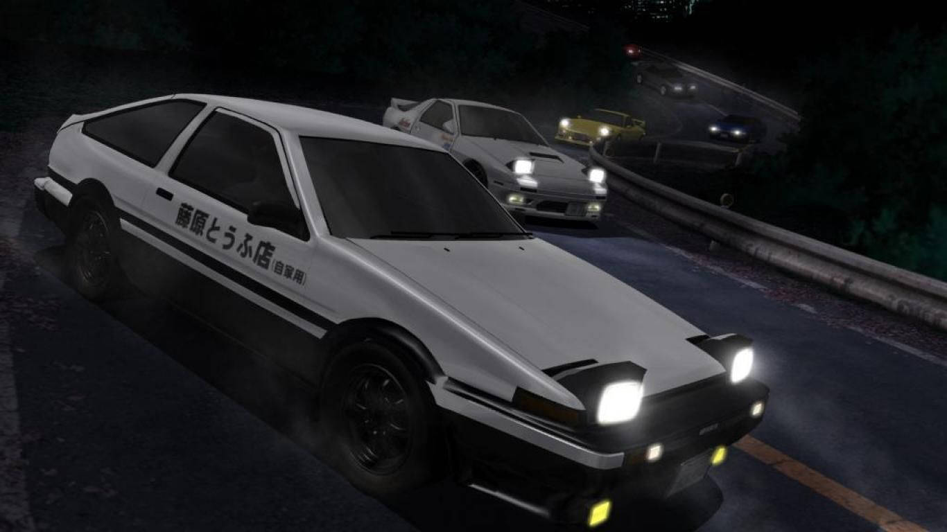 1366x768 Initial D Hd Wallpaper And Background. Initial D, Initials, Ae86 Wallpaper