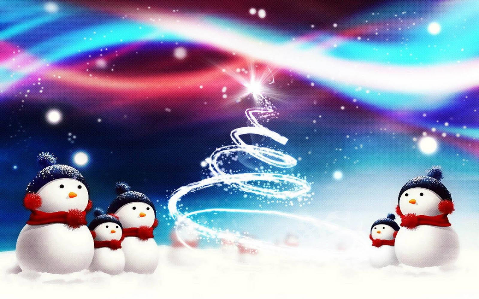 1600x1000 Wallpaper: Snowman Background Wallpaper