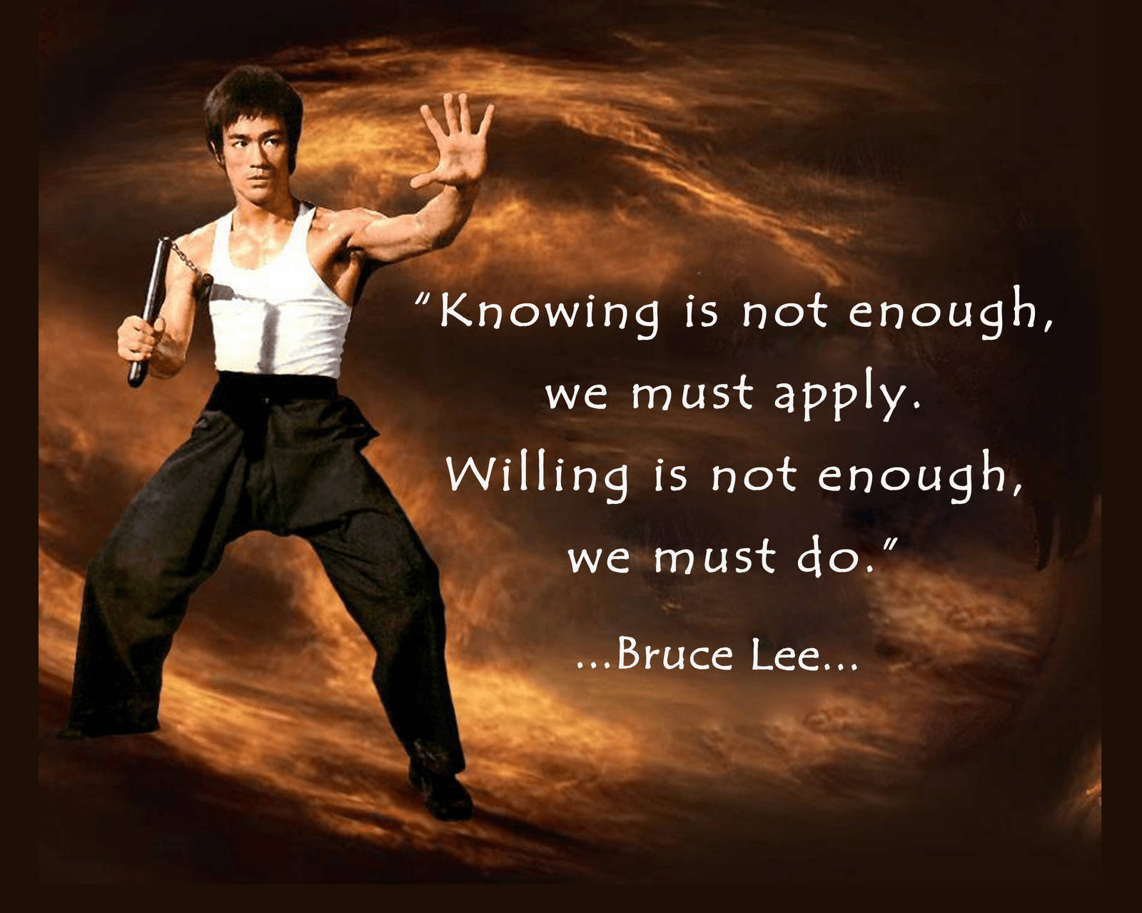 1600x1279 Simple Bruce Lee Quote Wallpaper Pc Wallpaper Wallpaper