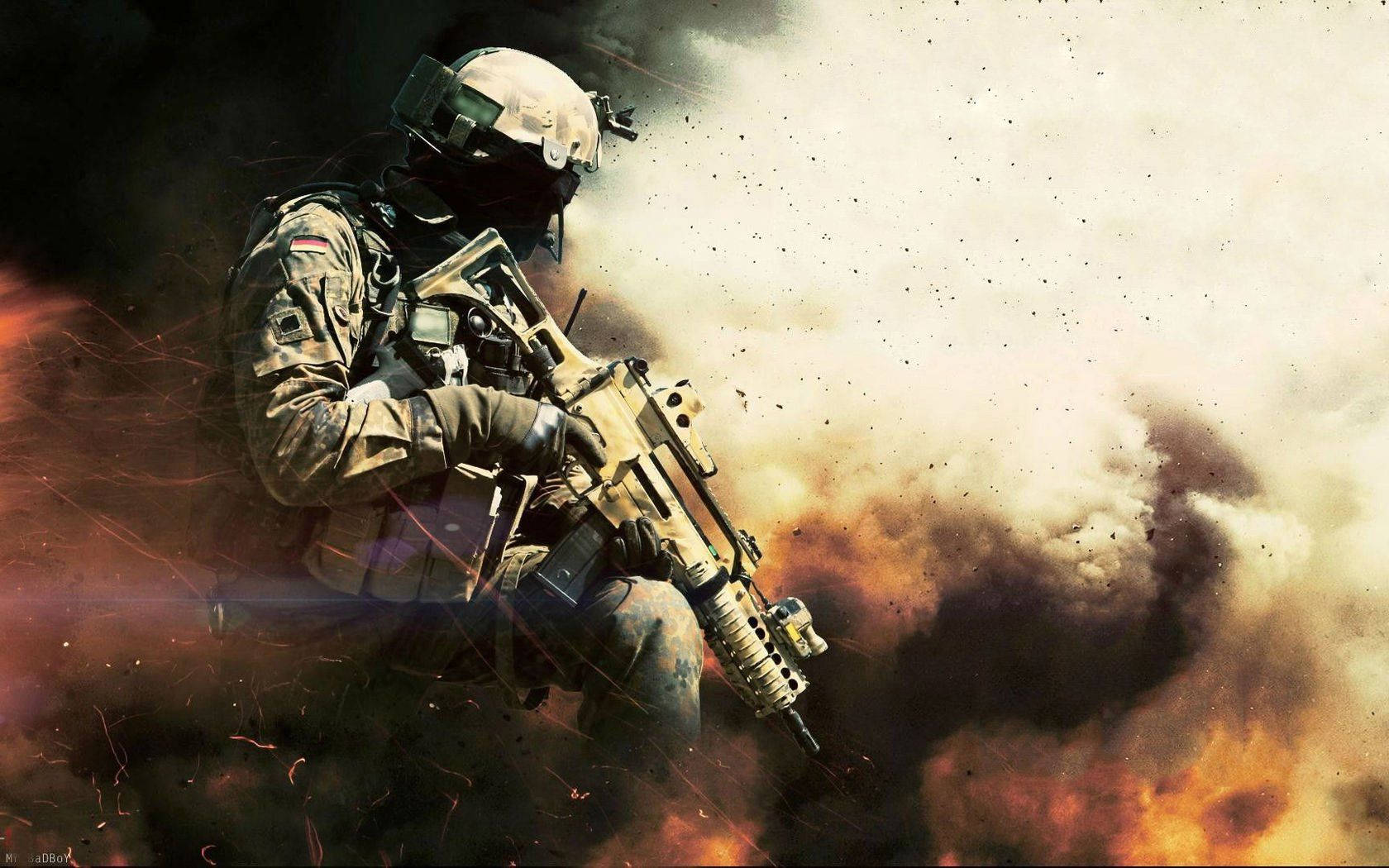 1680x1050 War Action Wallpaper Wallpaper