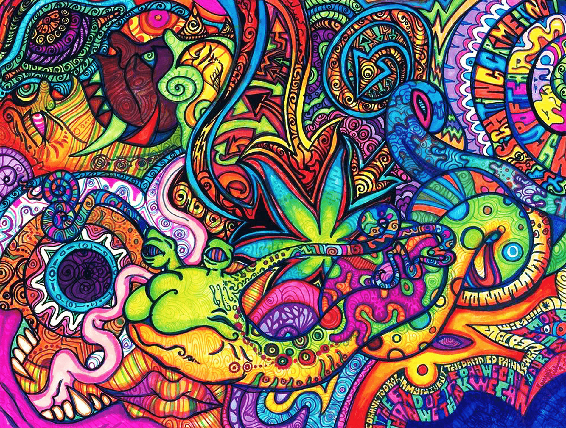 1900x1439 Trippy Hd Wallpaper And Background Image Wallpaper