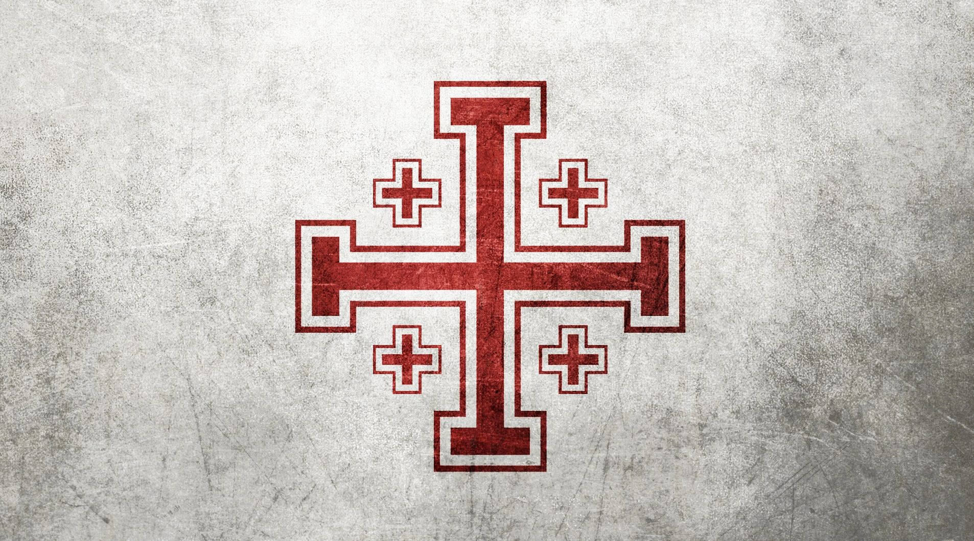 1906x1060 Jerusalem Cross Wallpaper. 1906x1060 Wallpaper