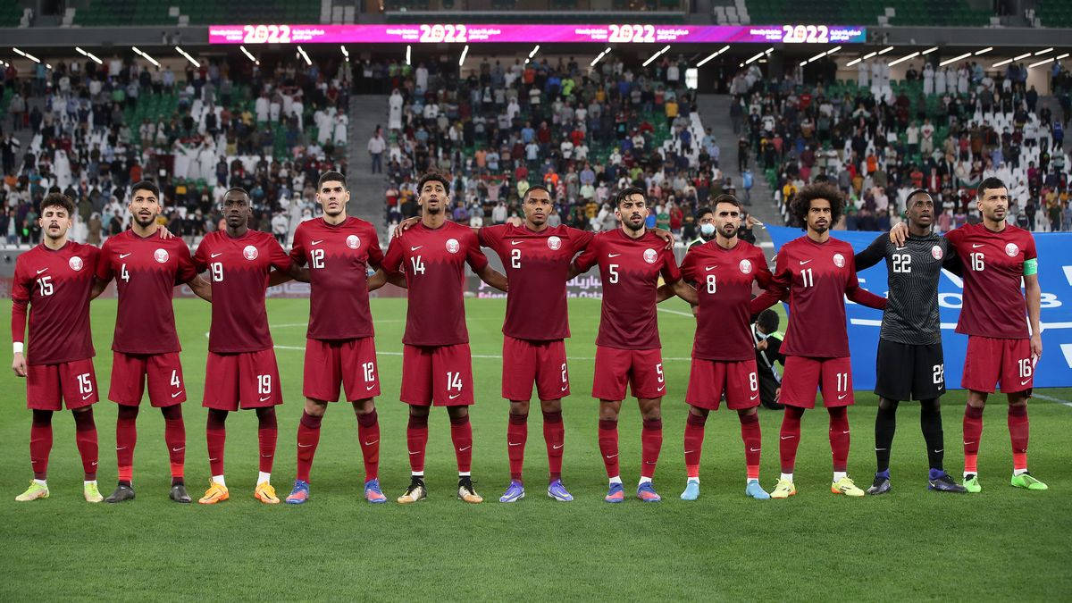 2020 World Cup Qatar National Football Team Wallpaper