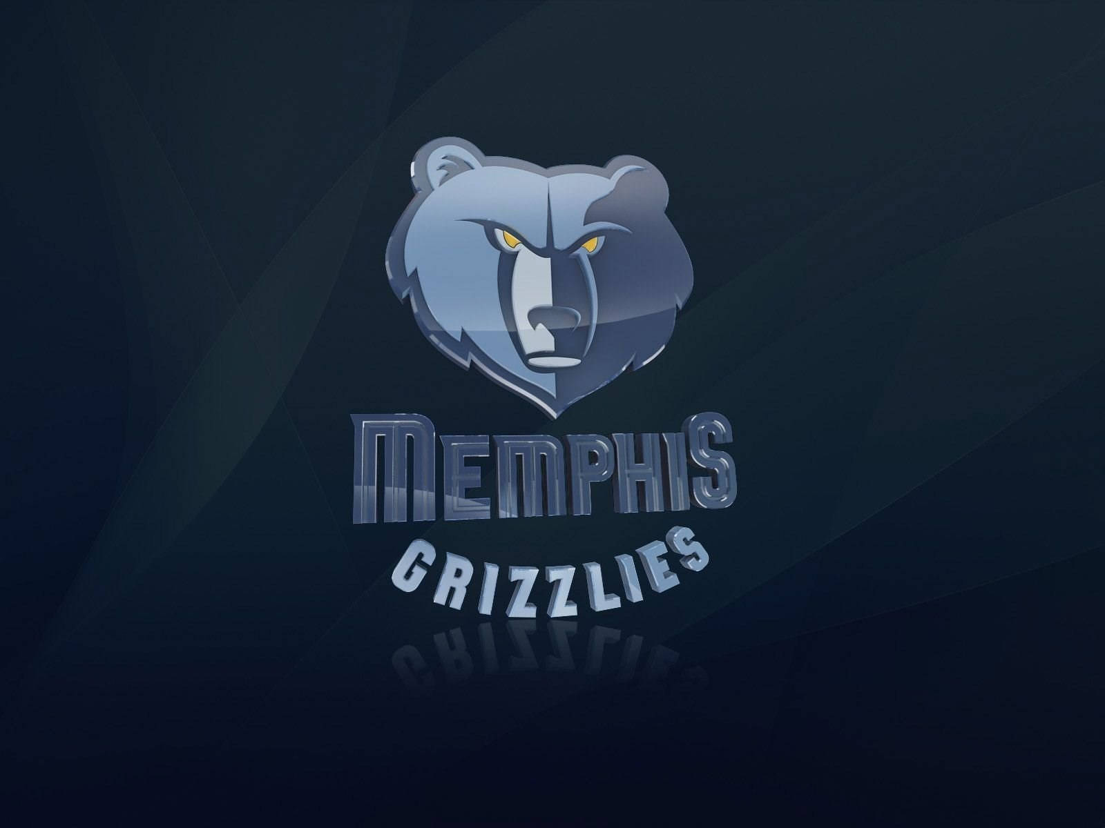 3d Nba Memphis Grizzlies Logo Wallpaper