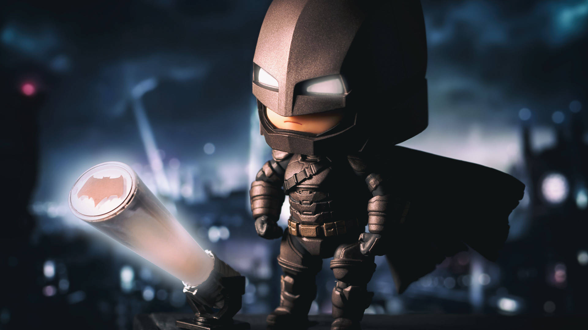 4k Lego Batman Signal Wallpaper