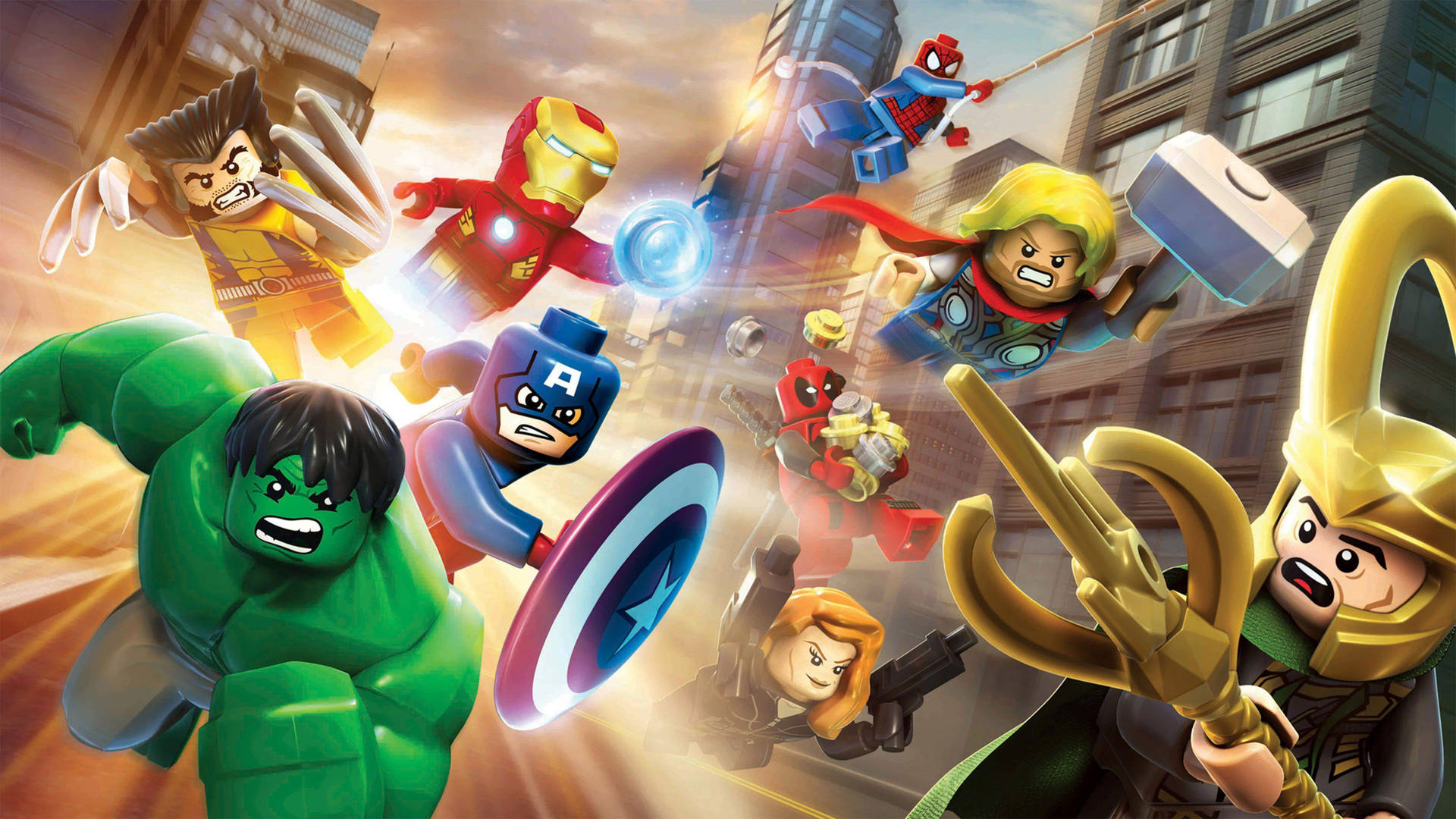 4k Lego Marvel Superheroes Wallpaper