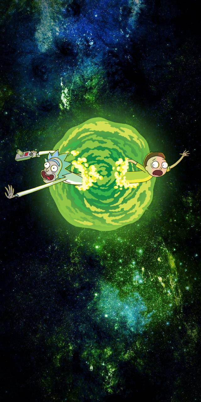 640x1280 Rick And Morty Wallpaper Wallpaper