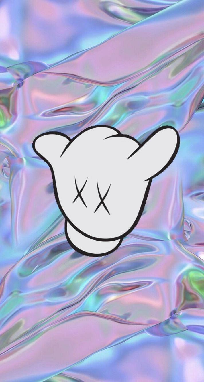 712x1334 Made A Kaws Inspired Iphone Wallpaper And Thought You Guys Might Wallpaper