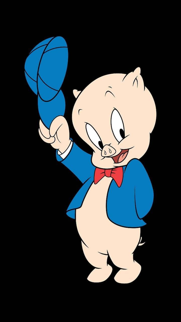 720x1280 Porky Pig. Pig Wallpaper, Pig Cartoon, Best Cartoon Characters Wallpaper