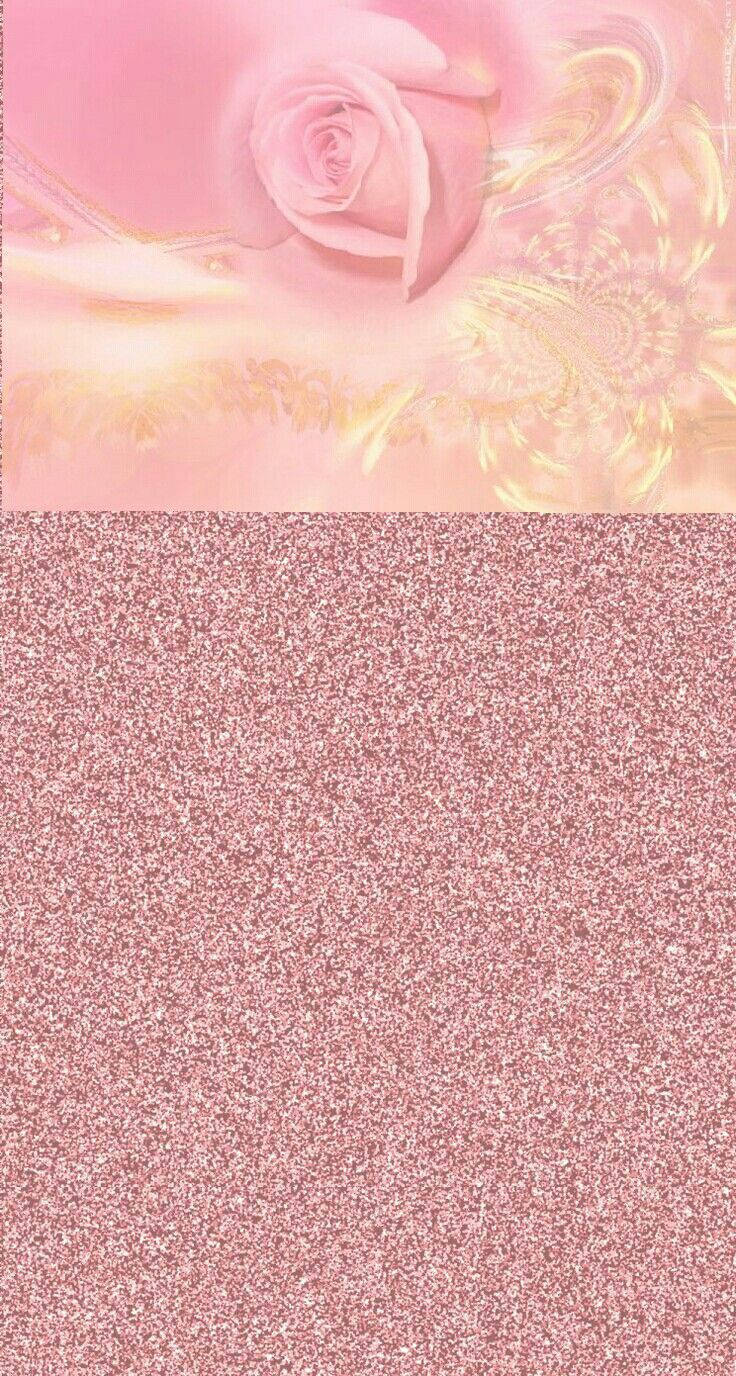 736x1376 Pink And Gold Wallpaper Wallpaper