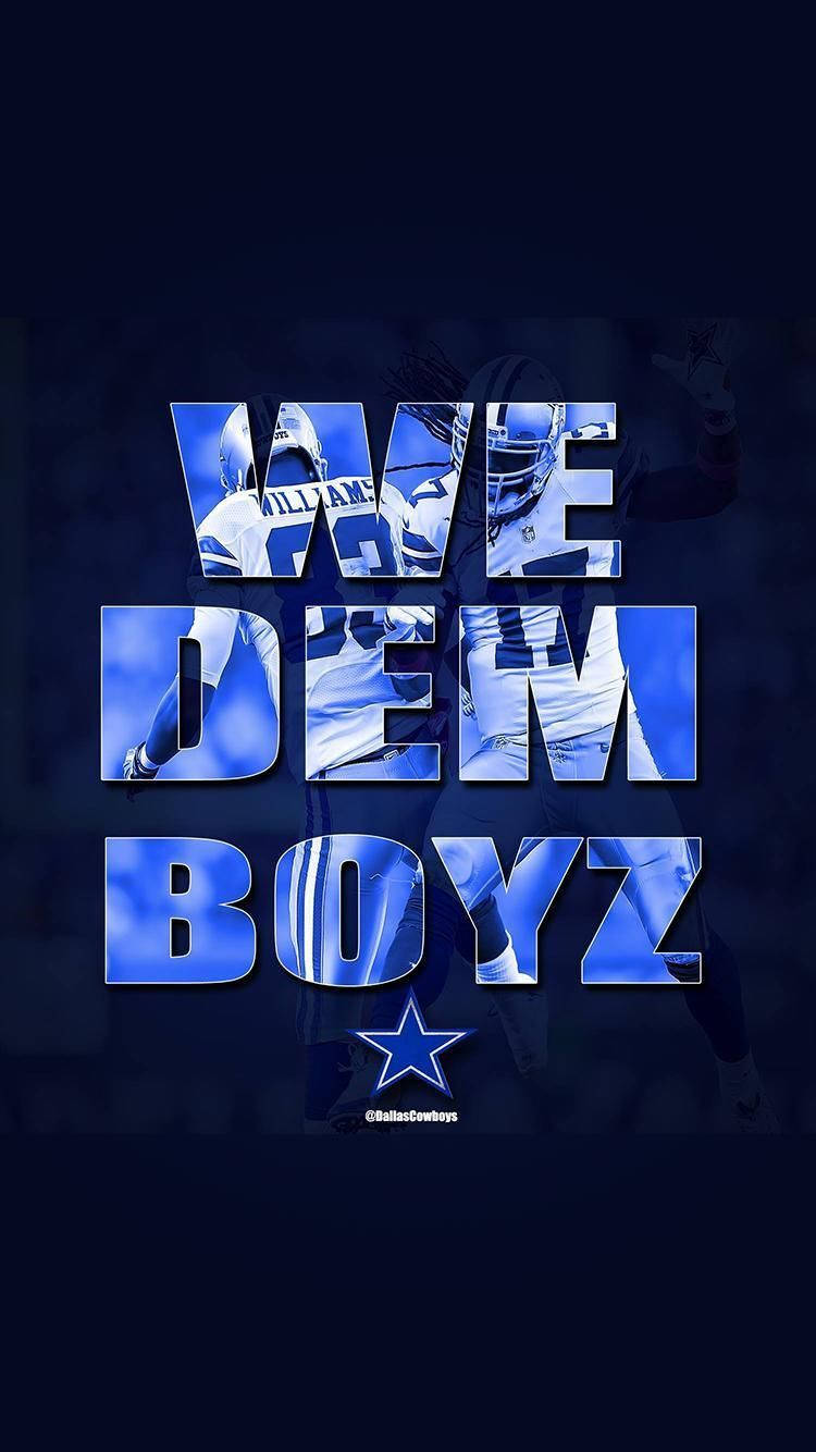 750x1334 Dallas Cowboys..we Dem Boys!!! Wallpaper