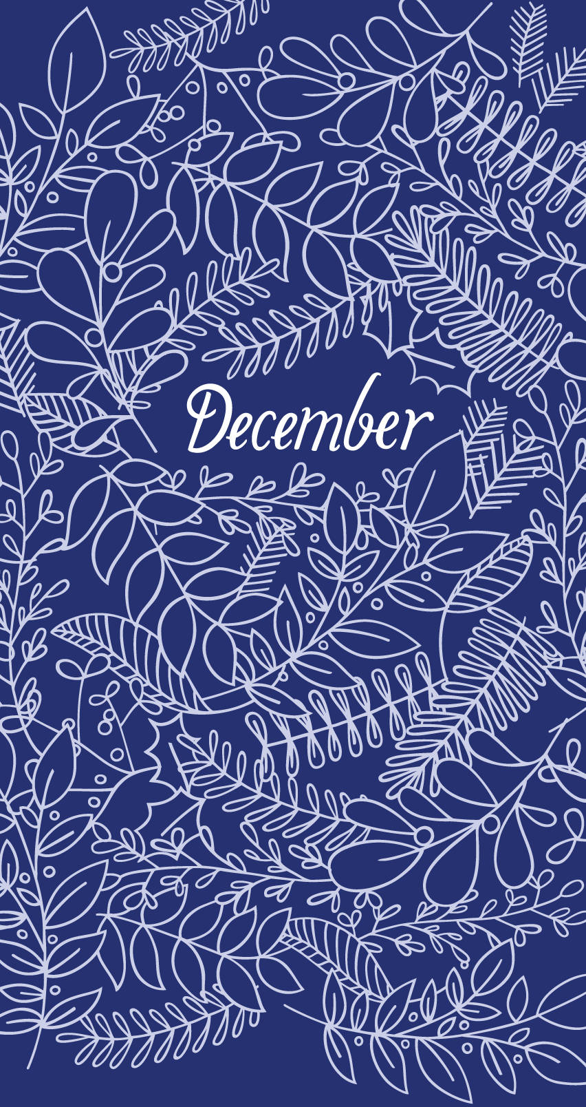 852x1608 It's December Wallpaper Wallpaper