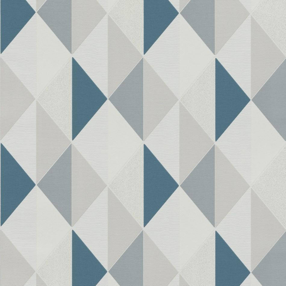 950x950 Orion Teal Blue Geometric Wallpaper Wallpaper
