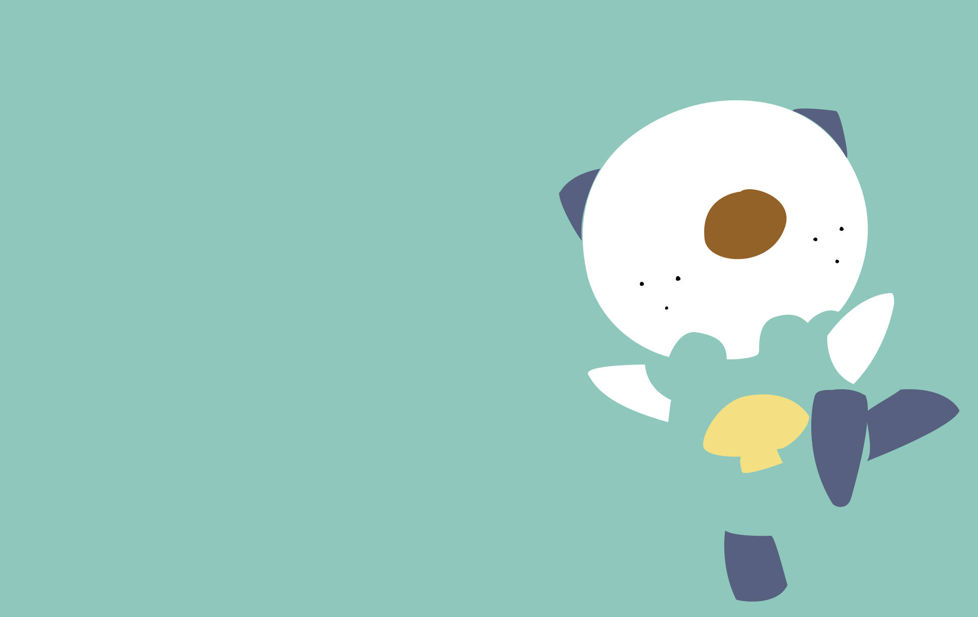 A Simple Art Of Oshawott Wallpaper