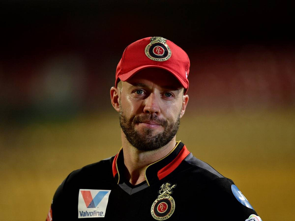 Ab De Villiers Rcb Valvoline Uniform Wallpaper