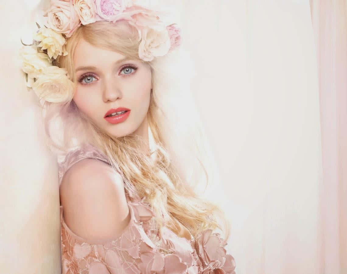 Abbey Lee Kershaw Stunning Portrait Wallpaper