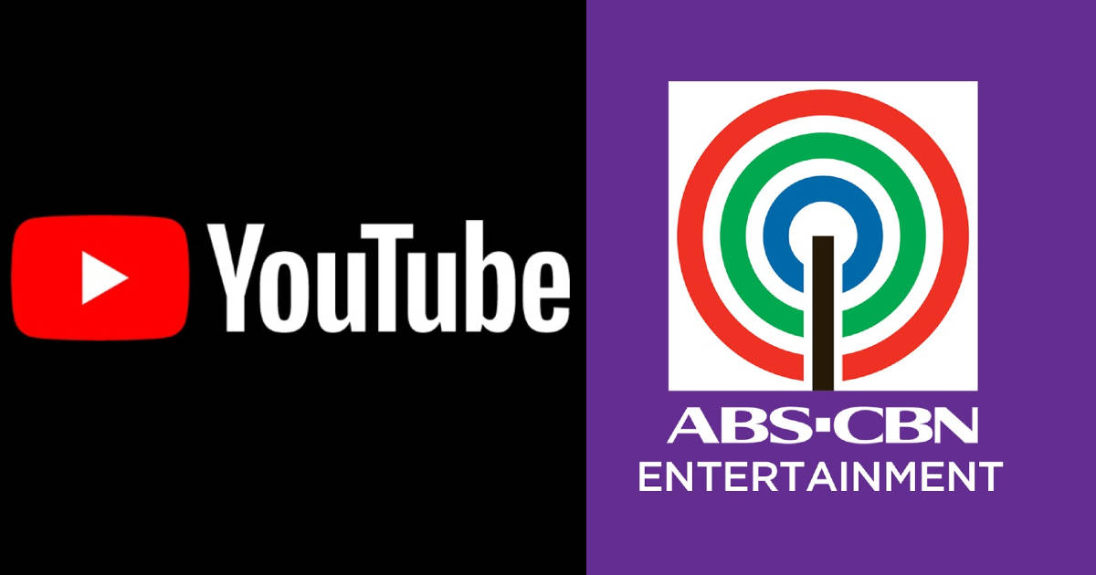 Abs-cbn Entertainment And Youtube Logo Wallpaper