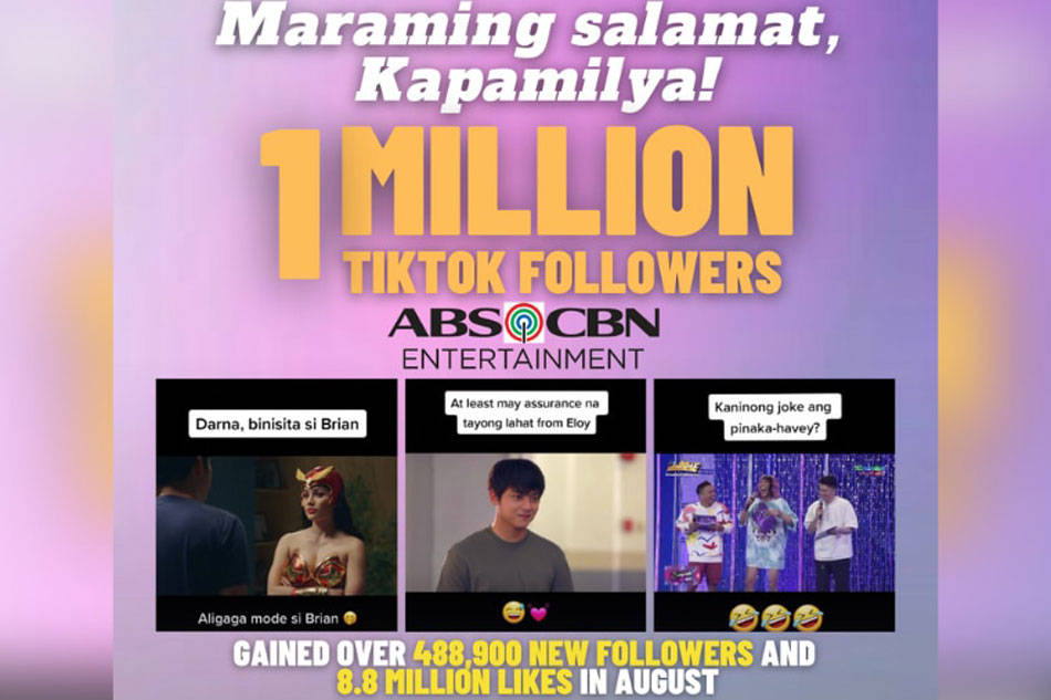 Abs-cbn Entertainment Inhabits Tiktok World Wallpaper