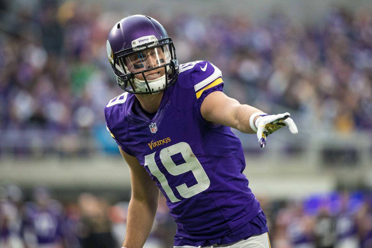 Adam Thielen In-game Photograph Wallpaper