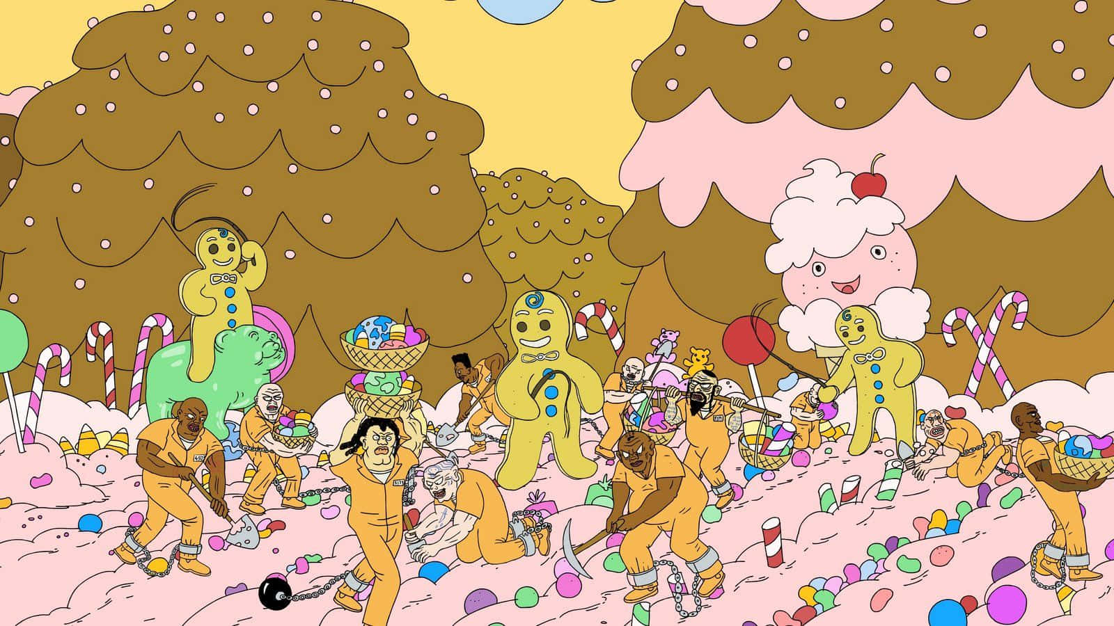 Adult Swim Superjail Wallpaper