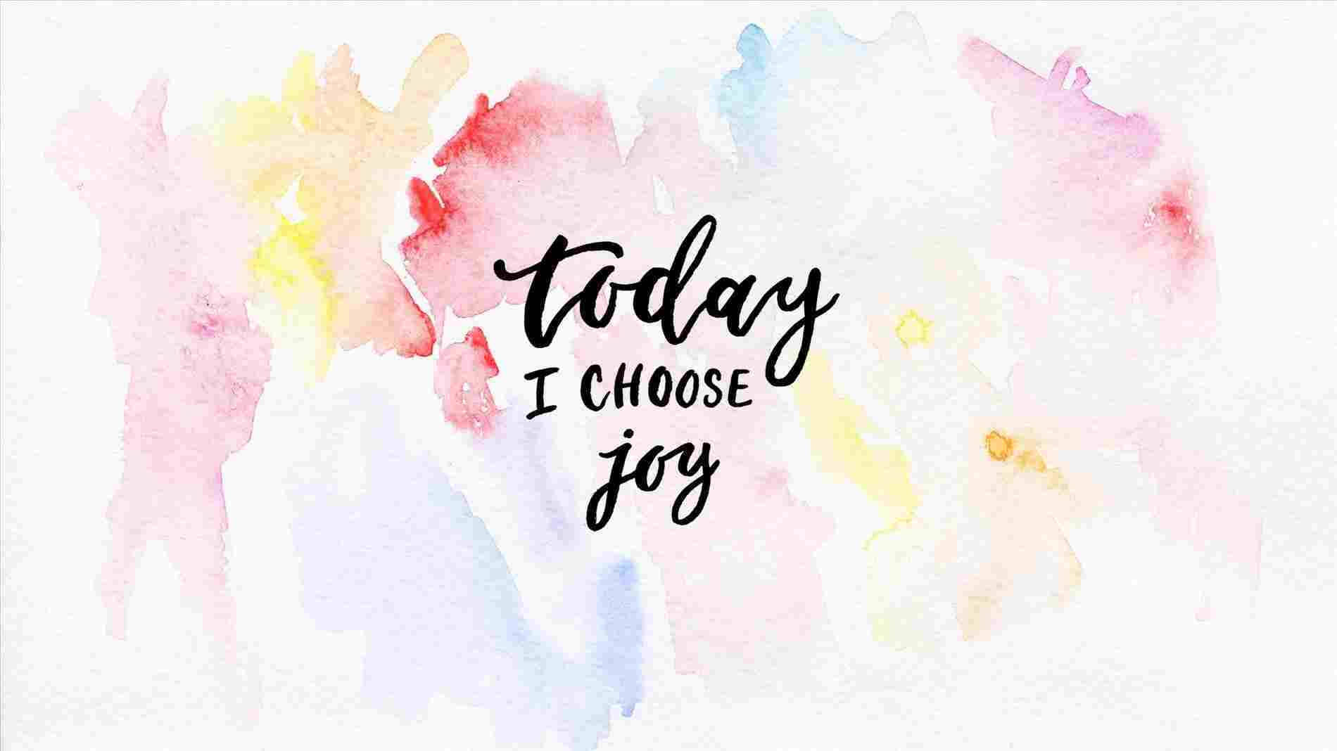 Aesthetic Bible Verse Choose Joy Wallpaper