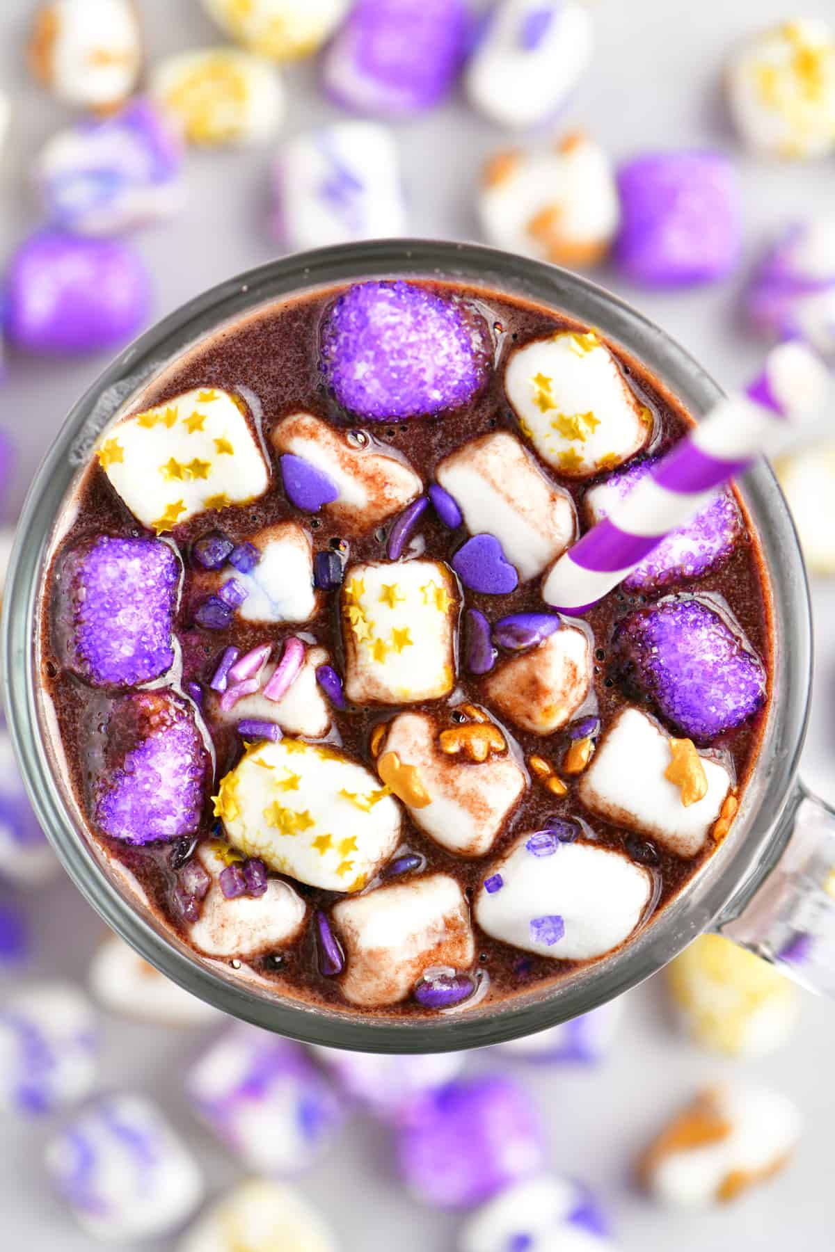 Aesthetic Marshmallow Chocolate Drink Wallpaper