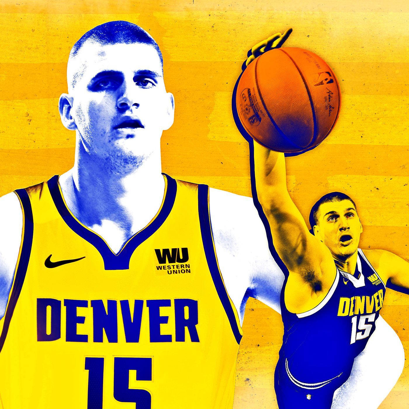 Aesthetic Nikola Jokic Cover Wallpaper