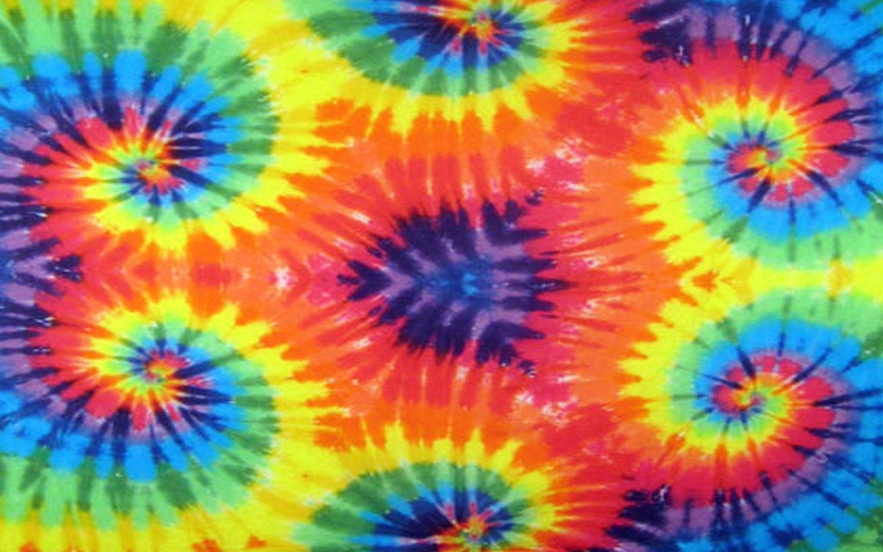 Aesthetic Octopus Tentacle Pattern Tie Dye Wallpaper