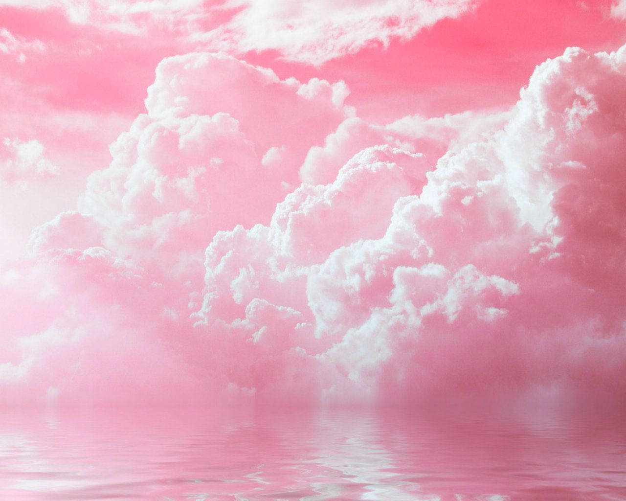 Aesthetic Pink Desktop Epic Cloud Wallpaper