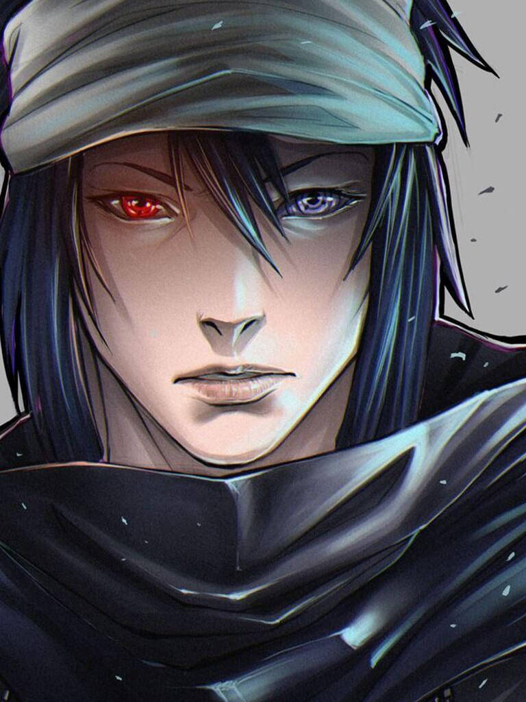 Aesthetic Sasuke Digital Art Wallpaper