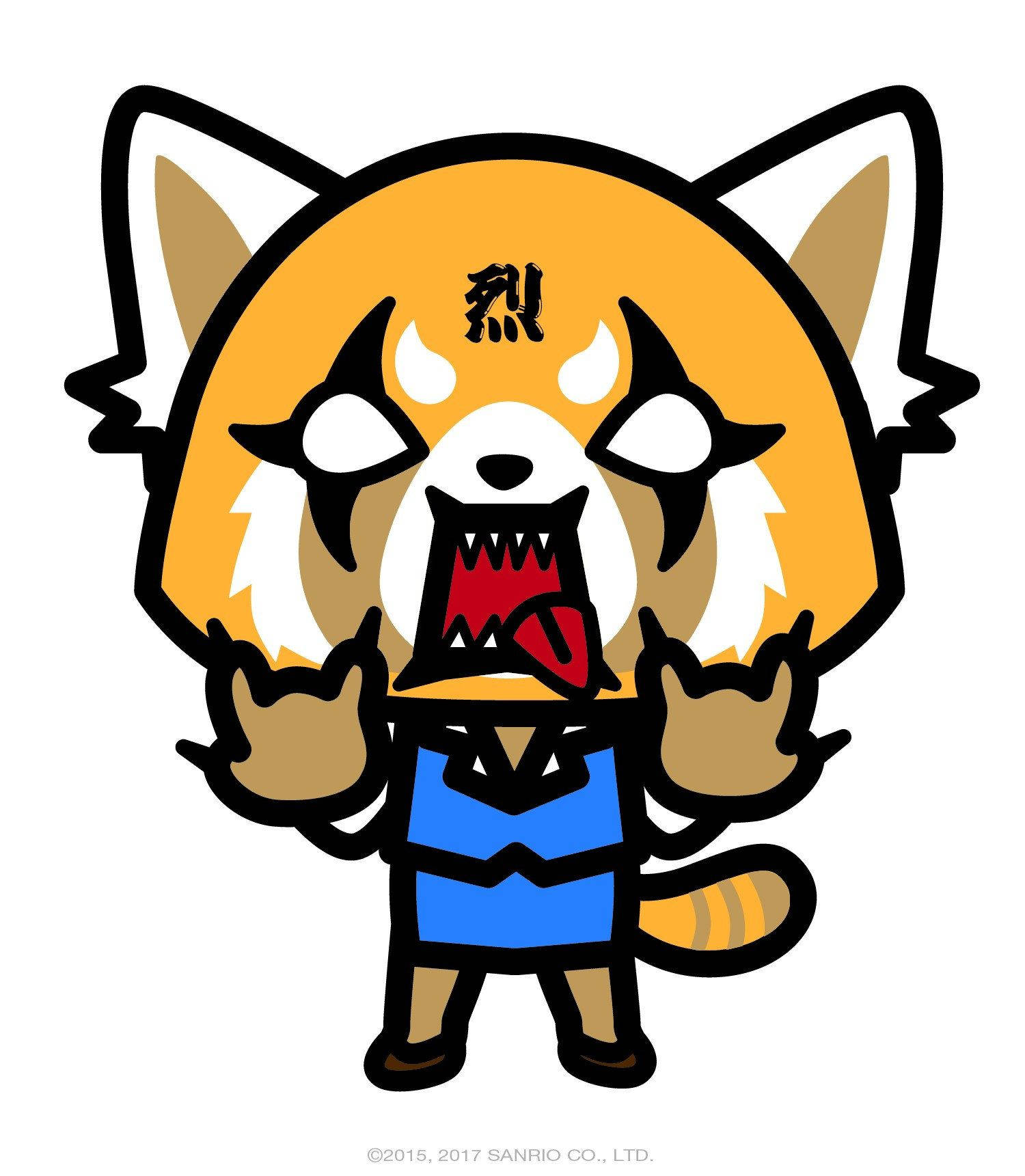 Aggretsuko Hardcore Fanart Wallpaper