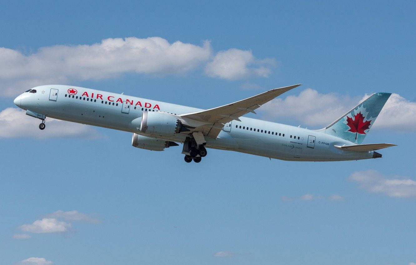 Air Canada Under The Blue Sky Wallpaper