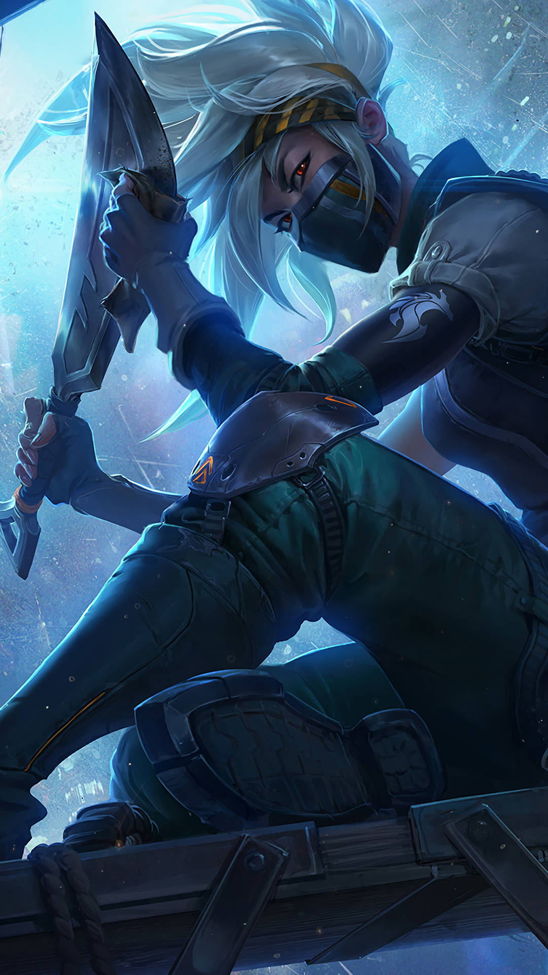 Akali League Of Legends Iphone Wallpaper