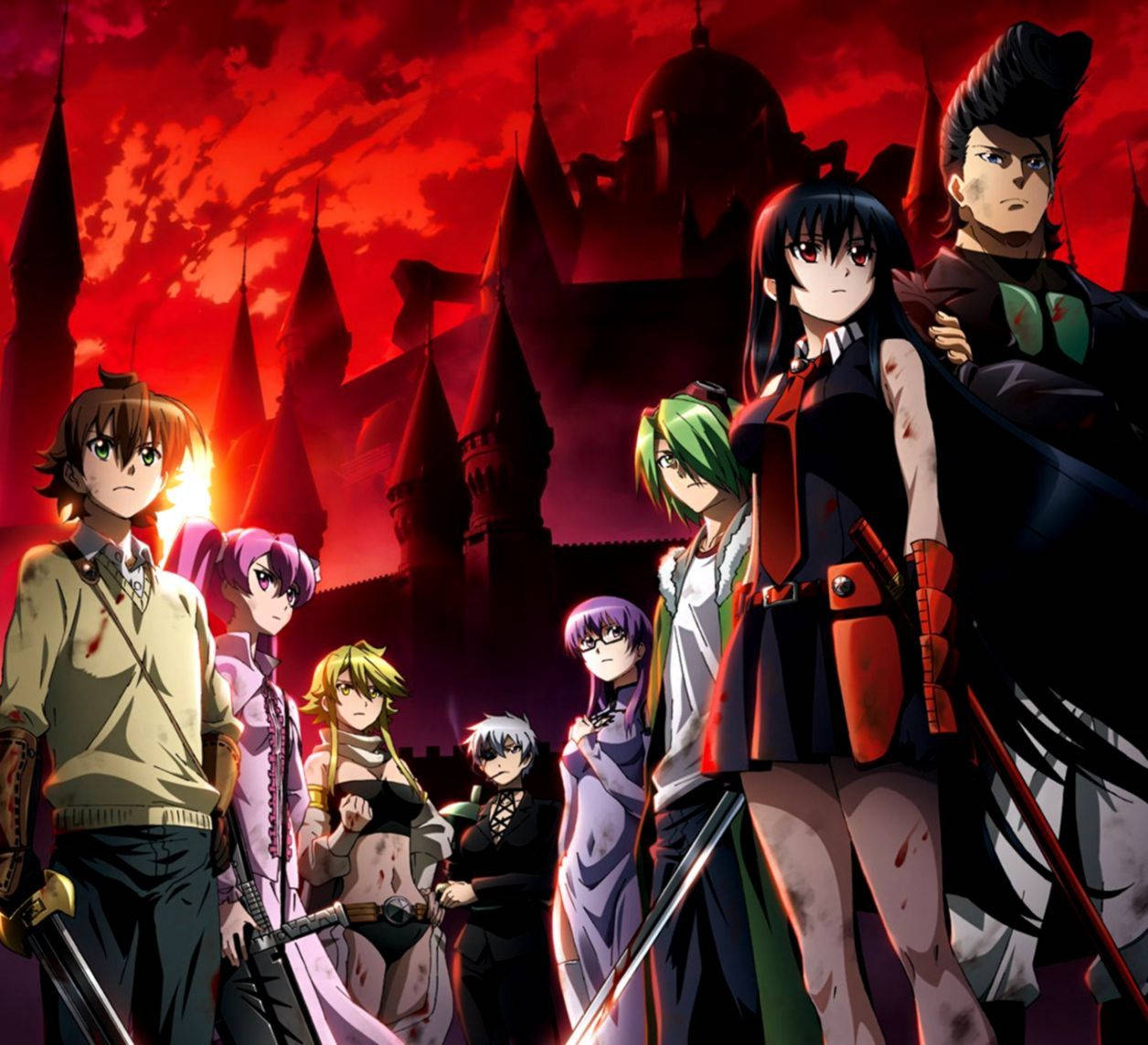 Akame Ga Kill - Three Must Defeat Their Enemies For Peace. Wallpaper