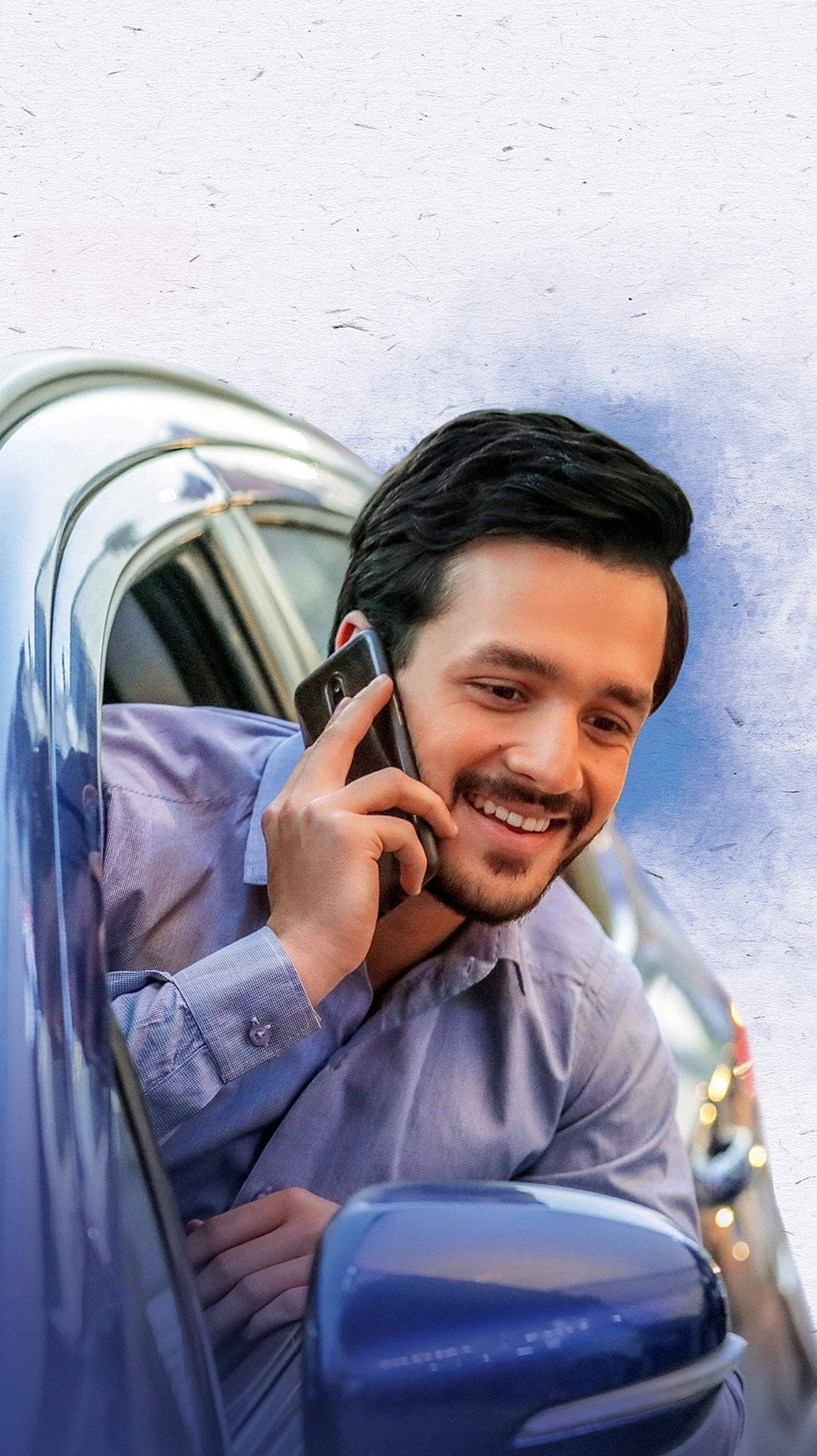 Akhil Akkineni, A Rising Star In The Indian Film Industry, Charming And Radiant Wallpaper