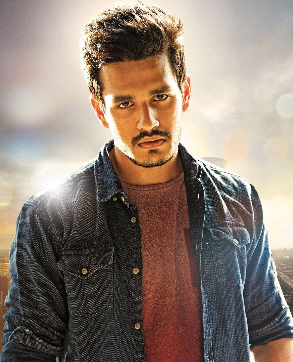 Akhil Akkineni Backlit Wallpaper