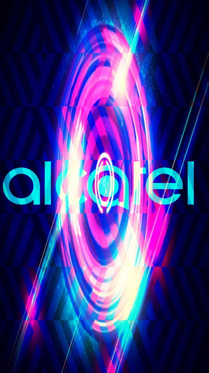 Alcatel Blue Digital Art Wallpaper