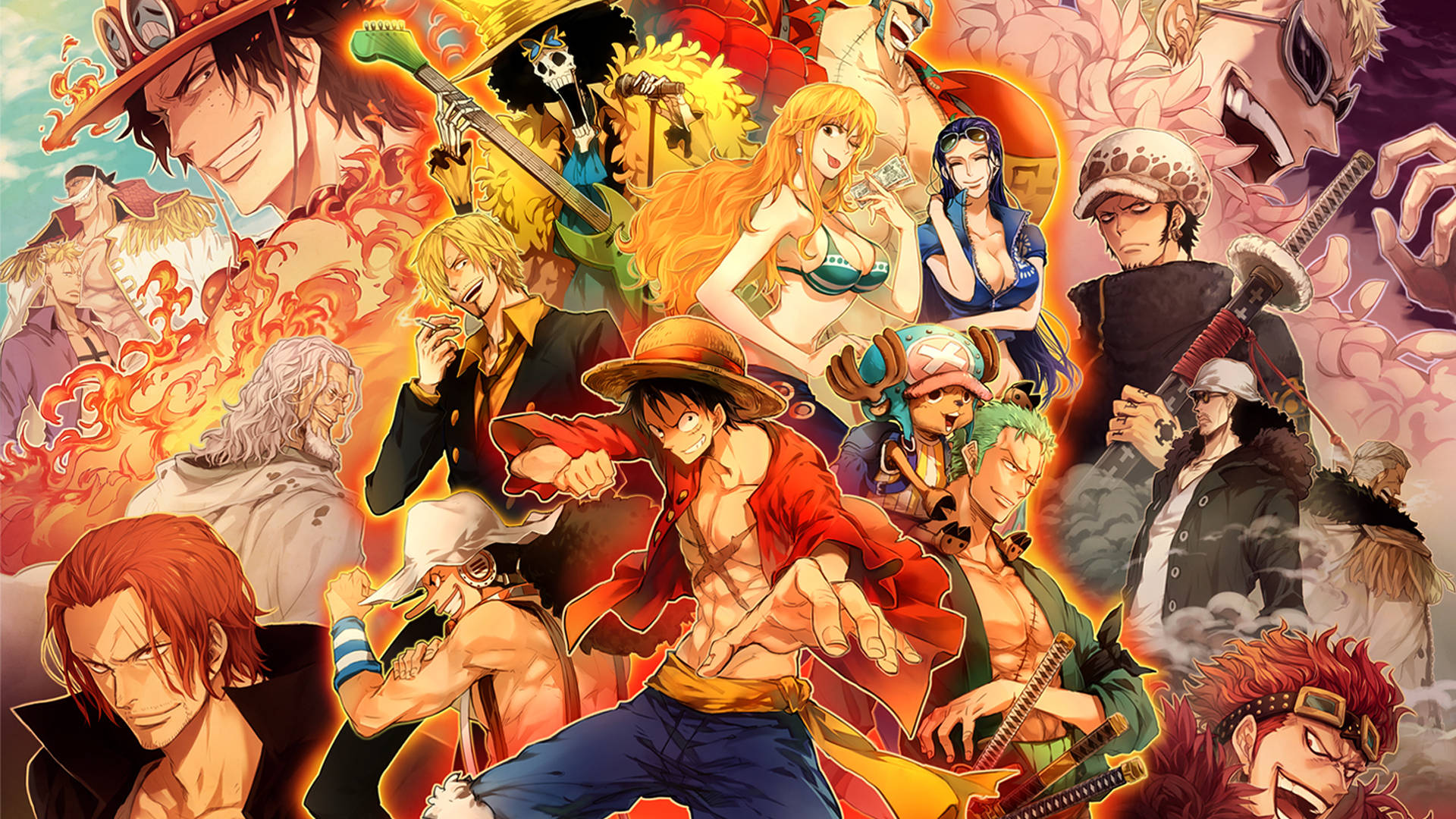 All Anime One Piece Characters Wallpaper