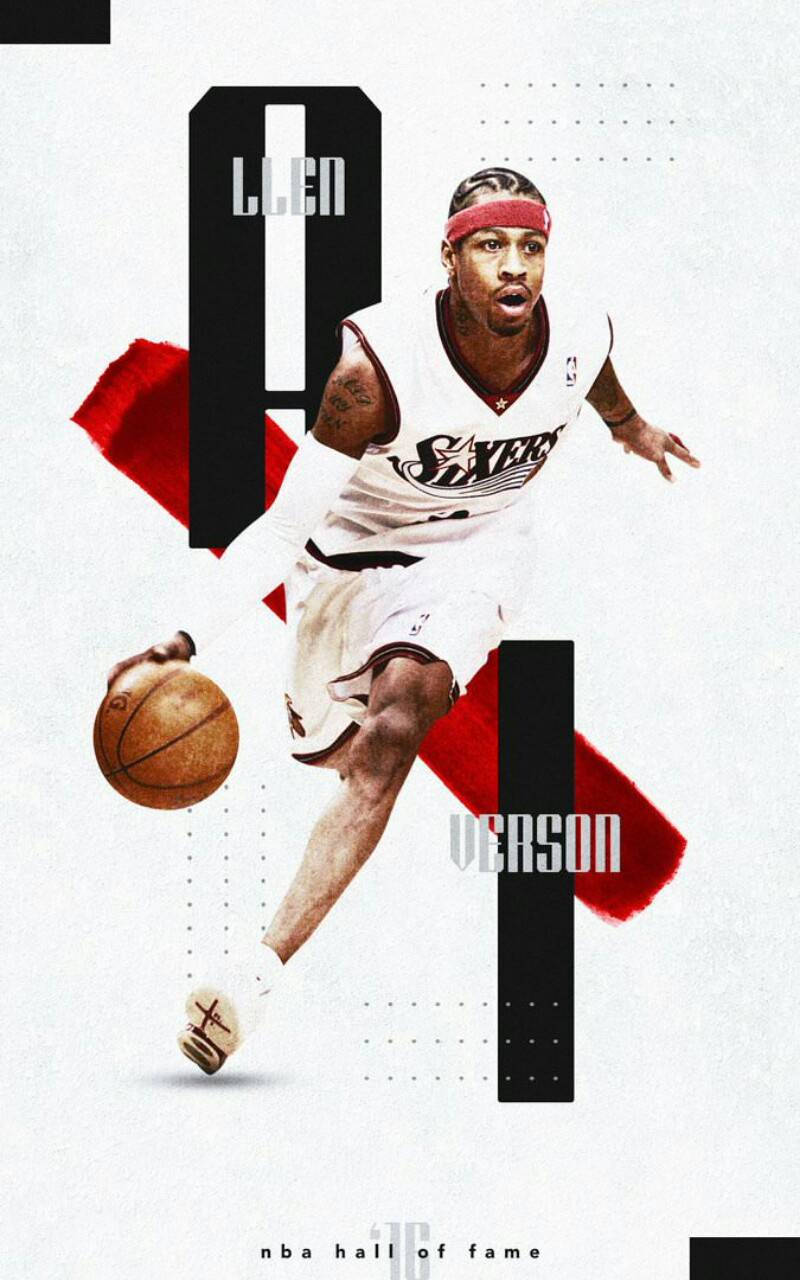 Allen Iverson Layout Design Page Wallpaper